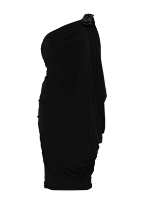 Gemy Maalouf sequin-embellished one-shoulder dress - Black