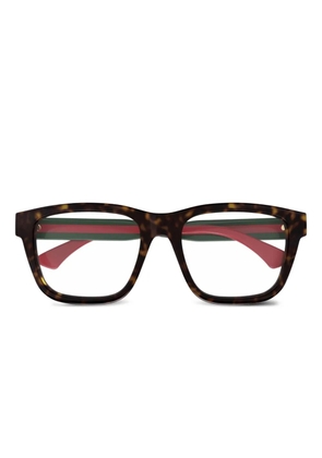 Gucci Eyewear square-frame sunglasses - Brown