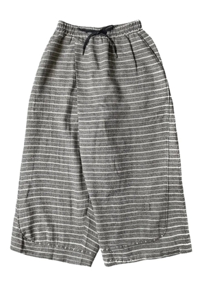 NAMESAKE Maurice striped pajama trousers - Grey