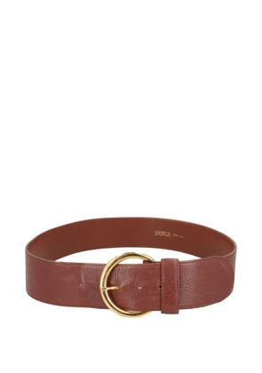 Vintage buckle belt - Brown