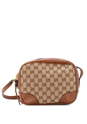 Gucci Pre-Owned Bree Disco GG Canvas with Leather Mini crossbody bag - Brown