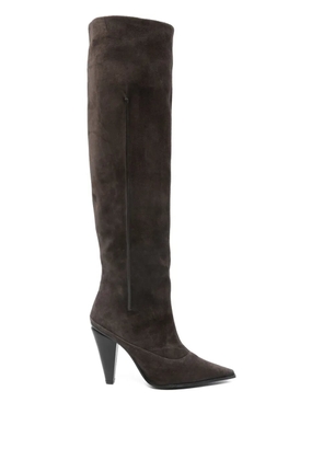 Roberto Festa 95mm Valeska high-heels boots - Brown