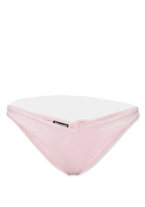 DSQUARED2 V-shape bikini bottom - Pink
