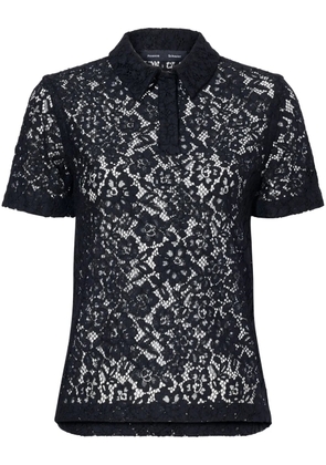 Proenza Schouler Kennedy polo top - Black