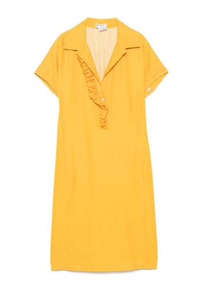 Loro Piana Pre-Owned 2010s cotton midi dress - Yellow