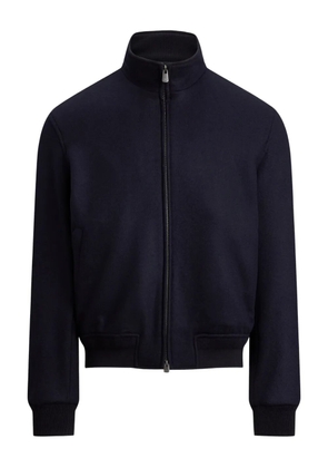 Ralph Lauren Purple Label zipped bomber jacket - Blue