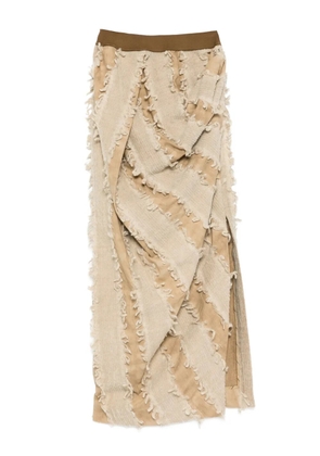 Uma Wang Gatlin skirt - Brown