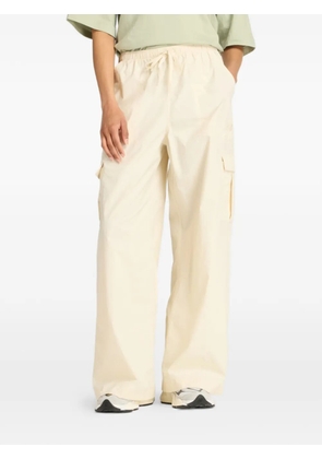 New Balance twill woven cargo palazzo pants - Neutrals