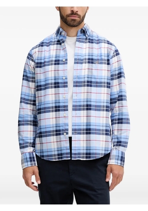 Gant plaid Oxford shirt - Blue