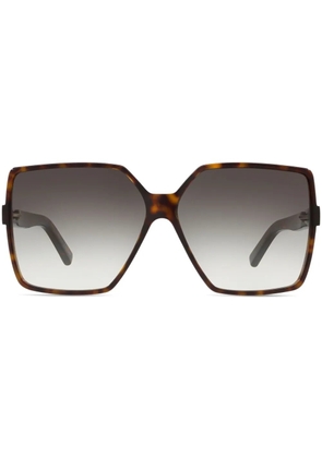 Saint Laurent Eyewear square-frame sunglasses - Brown