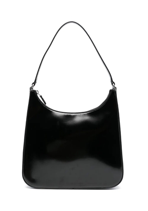 STAUD Alec logo-debossed shoulder bag - Black