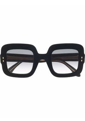 Isabel Marant Eyewear tinted square-frame sunglasses - Black