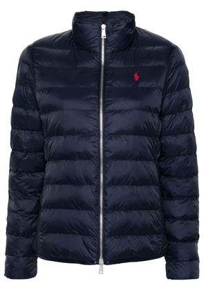 Polo Ralph Lauren Polo Pony-embroidered puffer jacket - Blue