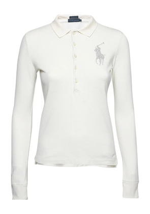 Polo Ralph Lauren Vintage pre-owned long-sleeve polo shirt - White
