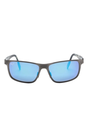 Maui Jim Anemone rectangle-frame sunglasses - Blue