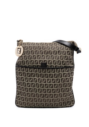 Fendi Pre-Owned 2010-2025 Zucchino Canvas crossbody bag - Brown