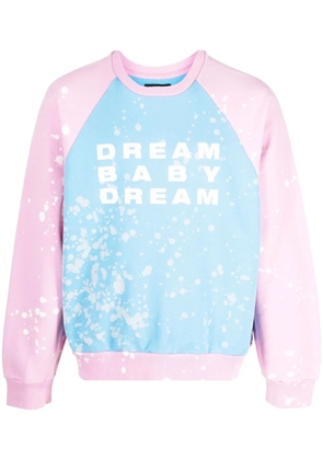 Liberal Youth Ministry Dream Bleach colour-block sweatshirt - Blue