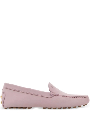 Tod's suede loafers - Pink