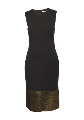 Diane Von Furstenberg Vintage glitter-detailing midi dress - Black