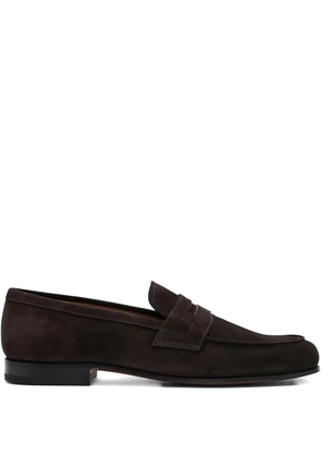 Church's Heswall ebony strap loafers - Brown