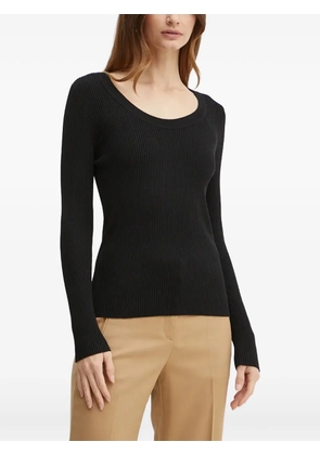 BOSS ribbed sweater - Black