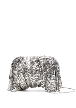 Benedetta Bruzziches mini chain-strap clutch bag - Silver