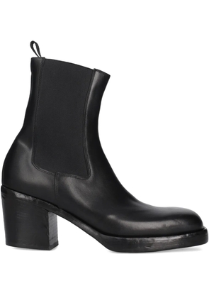 Premiata block-heel chelsea boots - Black