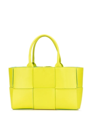 Bottega Veneta Pre-Owned 2012-2024 Small Nappa Maxi Intrecciato Arco tote bag - Yellow