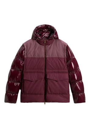 Woolrich convertible puffer jacket - Red