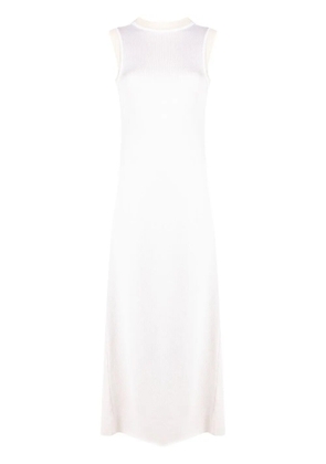 Jil Sander fine knit sleeveless dress - Neutrals
