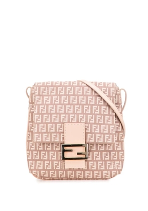 Fendi Pre-Owned 2000-2010 Zucchino Canvas crossbody bag - Pink