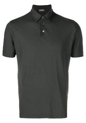 Zanone Ice cotton polo shirt - Green