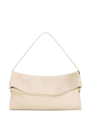 Elisabetta Franchi leather shoulder bag - Neutrals