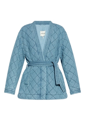 MUNTHE Fridolf quilted jacket - Blue