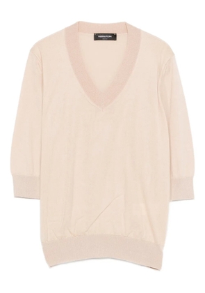 Fabiana Filippi V-neck sweater - Neutrals