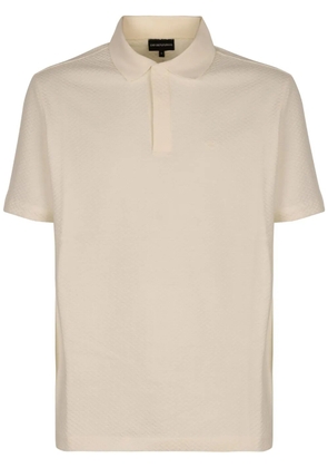 Emporio Armani cotton polo shirt - Neutrals