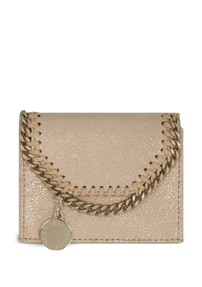 Stella McCartney Falabella logo-detail wallet - Neutrals