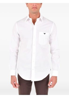 Emporio Armani logo-detail shirt - White