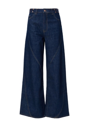 No44 curved-seam jeans - Blue