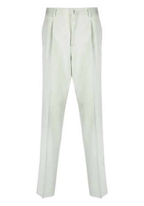 Lanvin pressed-crease tailored trousers - Green