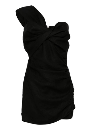 JBQ Solange linen playsuit - Black