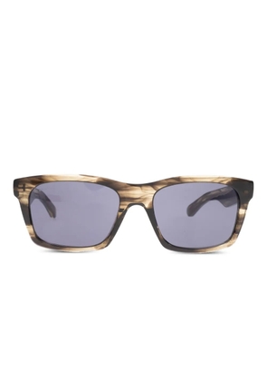 Balenciaga Eyewear rectangle-framed sunglasses - Grey