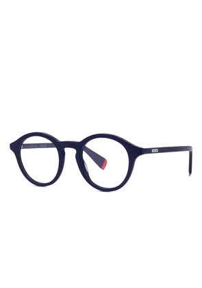 Kenzo round-frame glasses - Blue