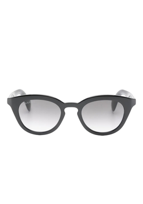 Gucci Eyewear logo-detail sunglasses - Black