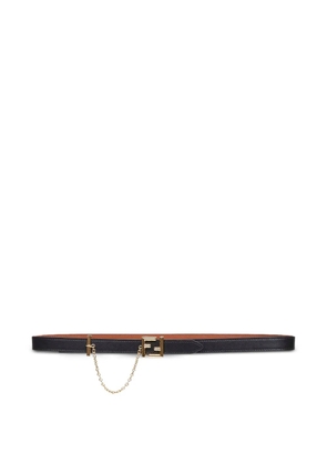 FENDI FF buckle chain belt - Black