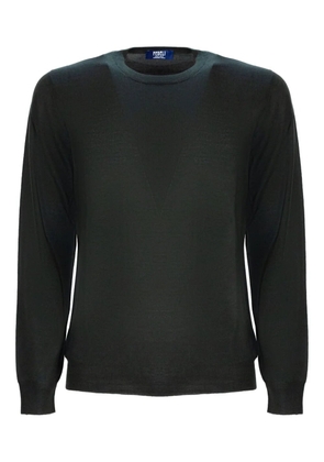 Fedeli crew-neck sweater - Green