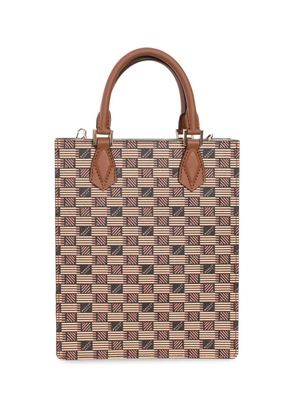 Moreau monogram-print tote bag - Brown