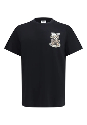 Moschino bear-graphic T-shirt - Black