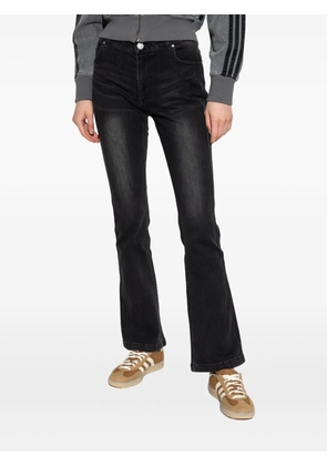 adidas distressed jeans - Black