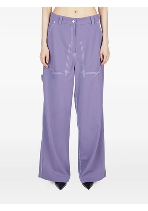 Stella McCartney straight-leg trousers - Purple